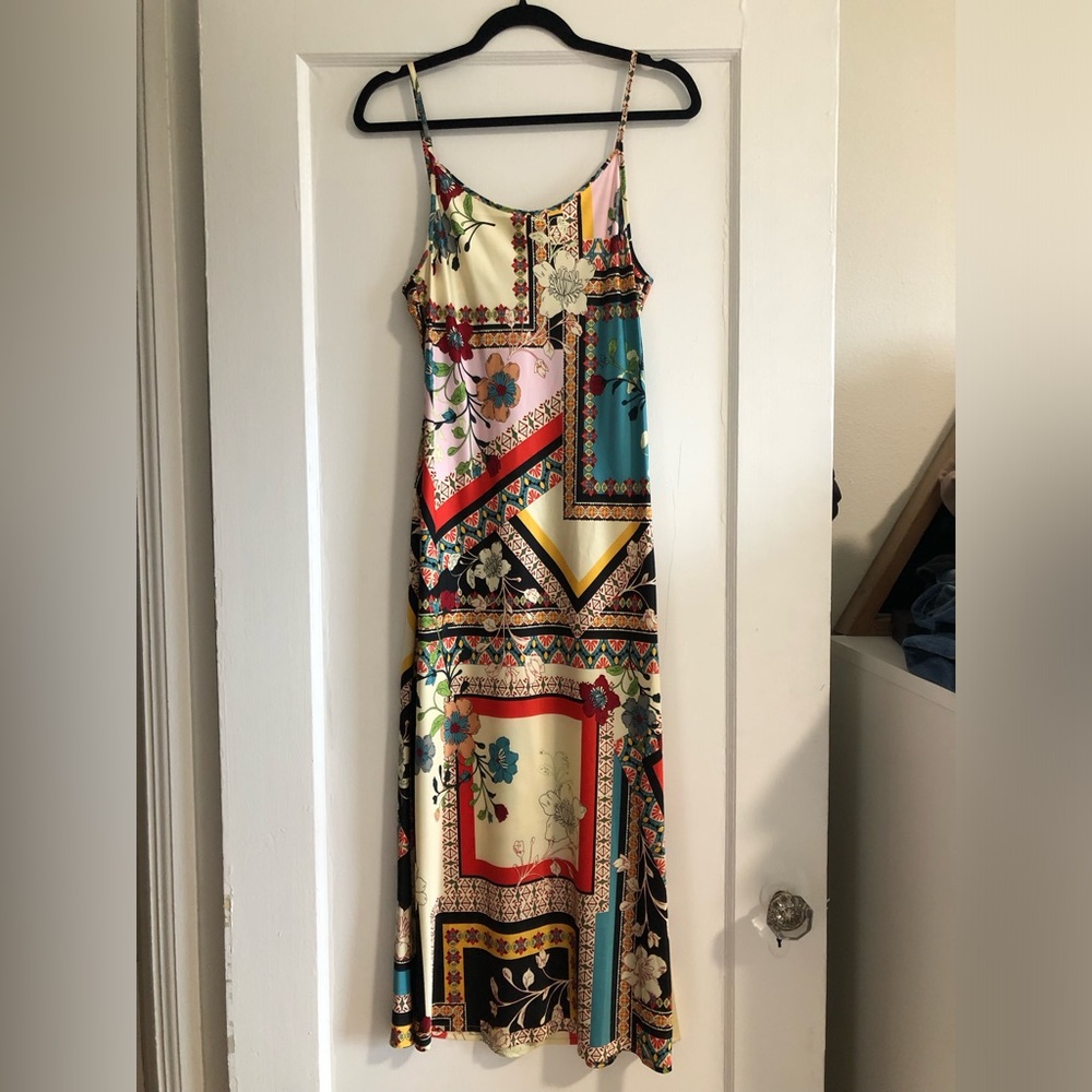 Twin Bandana Slip Dress - Picture 3 of 5